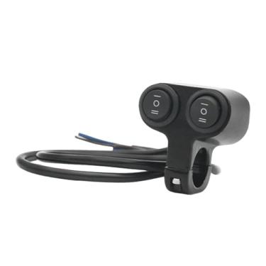 Imagem de Ysyqkn Interruptor de Guidão em Liga de Alumínio, Substitui O Interruptor de Farol/projetor de Alta Qualidade para, Style B, Tamanho real