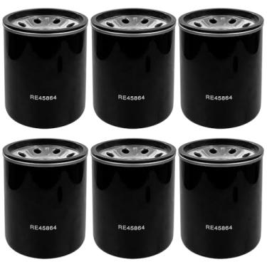 Imagem de Filtro de óleo hidráulico de transmissão RE45864 de 6 peças serve para John Deere 3025D 3035D 3043D 5038D 4044M 4044R 4049M 4049R 4052M 4052R 4066M 4066R 3036E 5045D 50552M 4066M 4066R 3036E 5045D