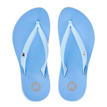 Imagem de Chinelo Kenner Ibiza Pro Candy Feminino Azul Claro - Conforto e Estilo