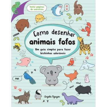 Imagem de Livro - Como desenhar animais fofos (Desenhe coisas fofas - Livro 2)