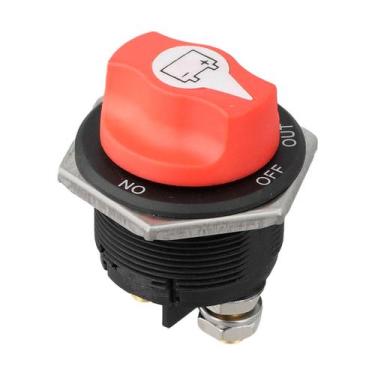 Imagem de Mini Chave Geral de Embutir 1 Bateria 200A 12-32V Para Barco - Genéric