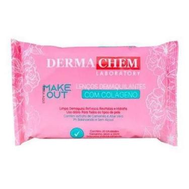 Imagem de Lenço Demaquilante Dermachem Make Out Com Colágeno