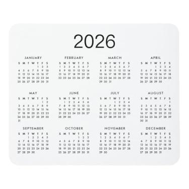 Imagem de Calendário 2025 Feliz 2025 Calendário Anual Mousepad Mouse Pad Presentes para professores 24 x 20 cm Cor: Feliz Ano Novo