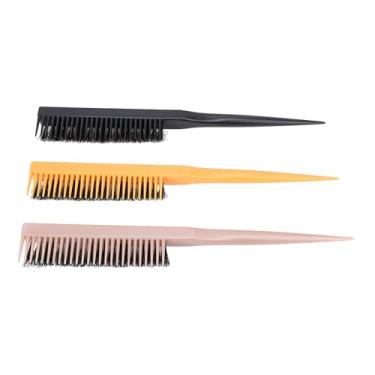 Imagem de Yinhing 3 Peças Escova de Cabelo de Cauda de Rato Profissional de Nylon para Aumentar o Volume de Cabelo Escova de Estilo de para Mulheres Homens Uso de Salão de Beleza Em