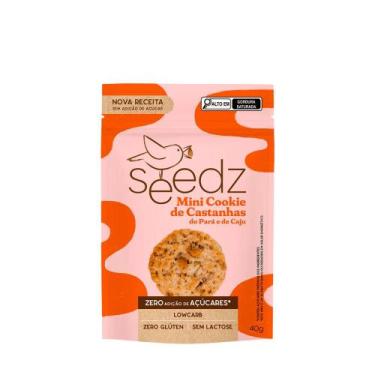 Imagem de Biscoito Castanha-do-Pará e Caju Seedz  40g