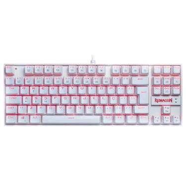 Imagem de Teclado Mecânico Gamer Redragon Kumara, LED Vermelho, Switchs Mecânico Outemu DIY MK2 Brown, Anti-Ghosting, ABNT2 - K552W-2-BRown