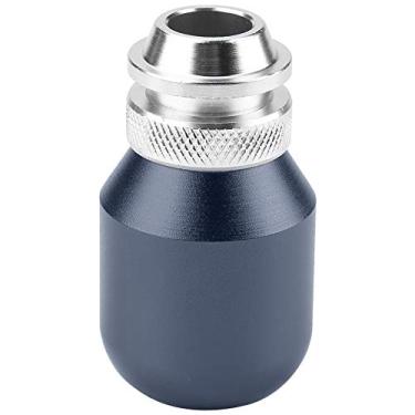Imagem de Mingzhe Botão de Mudança de Marcha Universal, Bastão de Metal de Com 3 Adaptadores para Fácil Instalação, Novo, Vermelho Roxo Prata Azul Titânio Colorido Preto, Cabeça de Câmbio Manual (De cor)