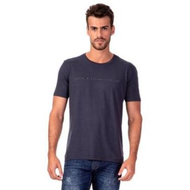 Imagem de Camiseta Guess Masculina Est. 1981 Azul Índigo-Masculino