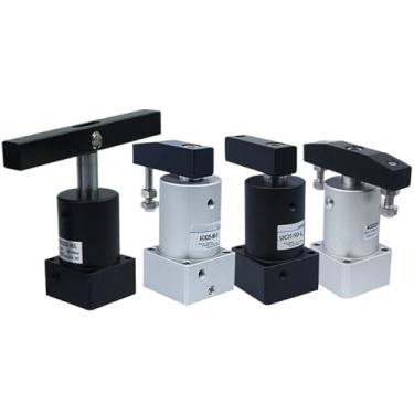 Imagem de Pequeno ACK Ângulo pneumático 90 180 graus pressão descendente cilindro rotativo SRC25/32/40/50/63R-L (SRC L 180, furo 50mm)