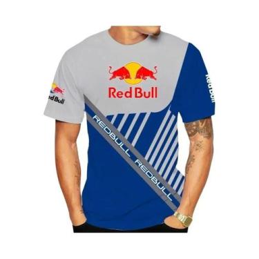 Imagem de Camiseta De Corrida F1 Da Equipe Red Bull Para Homens, Marca De Luxo, 