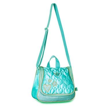 Imagem de Lancheira Térmica Sweet Queen Azul Brilhoso - Clio