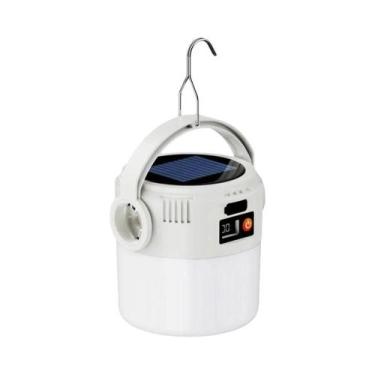 Imagem de Lanterna De Camping Solar Recarregável Com Bateria De Lítio Multifunci