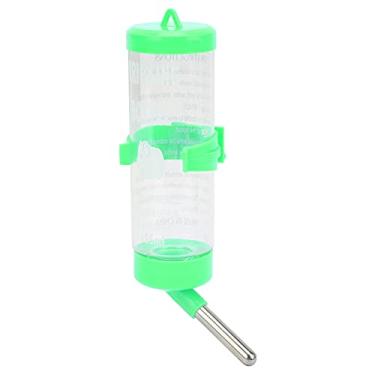 Imagem de Generic Garrafa de água para Hamster Dispensador Automático Sem Gotejamento para Animais Pequenos, Bebedouro Seguro de Aço Inoxidável para Hamsters, Fácil de Instalar para Gaiola (125ML)