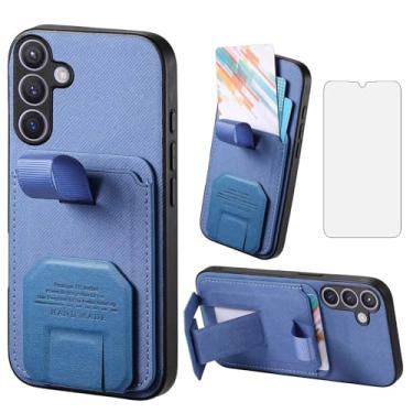 Imagem de Asuwish Capa de telefone para S25 Plus WDZJCK EUA Azul