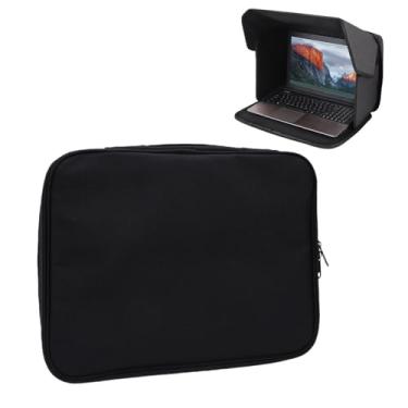 Imagem de Asixxsix Protetor Solar para Laptop, Protetor Solar Dobrável para Laptop, Proteção contra Reflexo, Capa de Tela de Privacidade, Bolsa para Guarda-sol para, Capa de