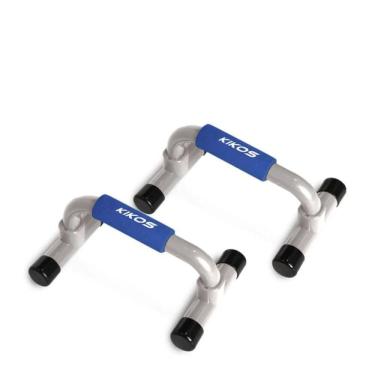 Imagem de Apoio de Flexão Kikos Ergonômico Com Pegadas em Espuma Estável Para Treino de Peito e Braços