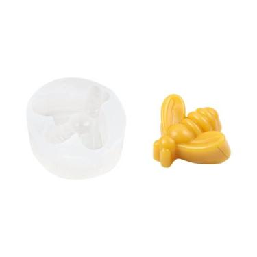 Imagem de Molde De Silicone 3D Para Velas Em Forma De Abelha, Sabonete DIY, Gess