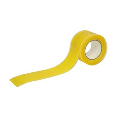 Imagem de DimyFew Fita de Silicone Antiderrapante para Uso Externo com Remos E Raquetes de Barco Dragão, Amarelo, Tamanho real