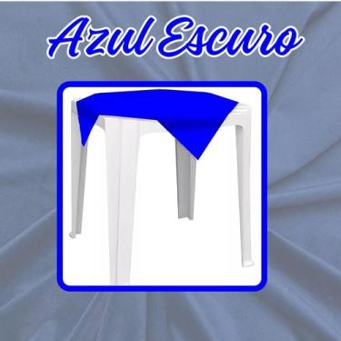 Imagem de Toalha de Mesa 10un Quadrada 78x78cm Festa Decoração Eventos - Crgfest