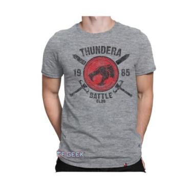 Imagem de Camiseta Thundercats Olho De Thundera Lion Thunder Cats Geek - KING OF