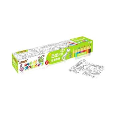 Imagem de Rolo De Papel Para Colorir Montessori Para Crianças, Brinquedo Educaci