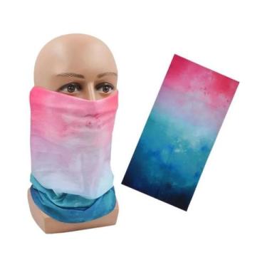 Imagem de Máscara Facial Esportiva Balaclava Para Ciclismo Com Proteção UV, Lenç