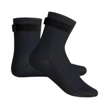 Imagem de Meias De Neoprene De Corte Alto Para Natação, Mergulho, Surf, Snorkeli