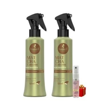 Imagem de Kit 2 Fluido Matcha e Alecrim 120ml Haskell + Presente Lourre 15ml