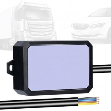 Imagem de Controlador de Buzina Carro Unidade Controle Som -Falante Elétrica com 8 Efeitos Sonoros Mudança Níveis Ajustáveis 12-24V para Caminhão Barco Marítimo