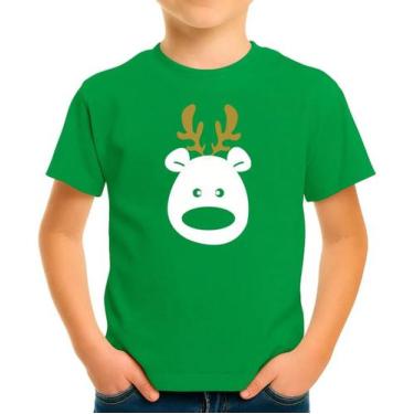 Imagem de Camiseta Camisa Infantil Juvenil Para Menino Menina 100% Algodão Natal