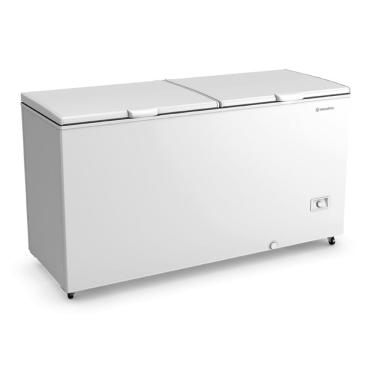 Imagem de Freezer Horizontal Inverter Dupla Ação Chest Freezer Metalfrio DA550IFT01 549 Litros Branco Bivolt