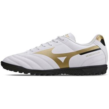 Imagem de Chuteira Society Masculina Mizuno Morelia Club AS, Branco, 43