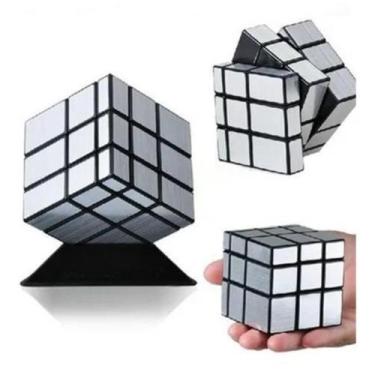 Imagem de Cubo Mágico Mirror Cube Espelhado Prateado - Moyu Meilong