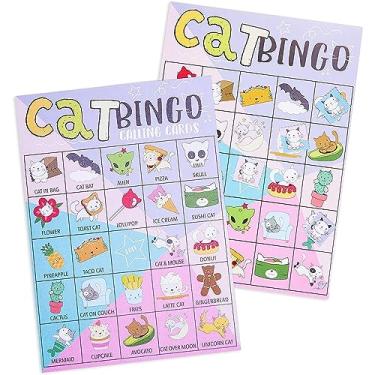 Imagem de Juvale Cat Bingo Party Game For Kids and Birthday Parties, 36 Players, 18cm x 13cm
