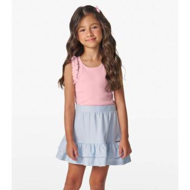 Imagem de Regata Feminina Infantil Trick Nick Rosa, 8, Rosa