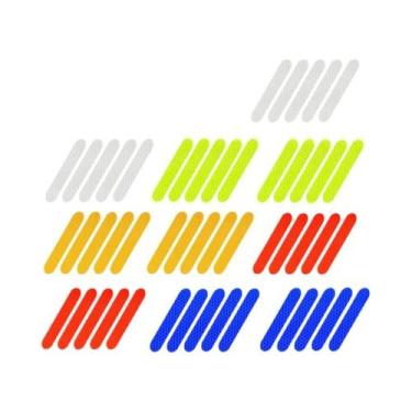 Imagem de Adesivos Refletivos De Alta Visibilidade 80-100pcs, Fita De Advertênci