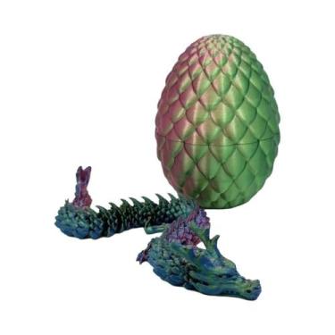 Imagem de Capas Articuladas Para Ovos De Dragão Impressas Em 3D, Enfeites Decora