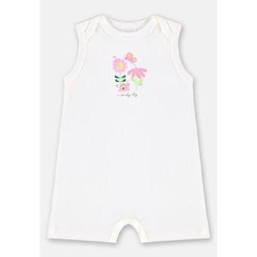 Imagem de Macaquinho Bebê Menina em Suedine Up Baby-Feminino