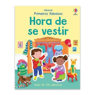 Imagem de Livro - HORA DE SE VESTIR: PRIMEIROS ADESIVOS