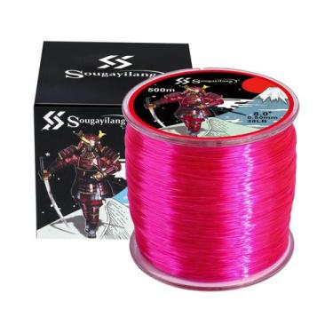 Imagem de Linha De Pesca De Nylon Super Forte Sougayilang 7-38lb 500M Com Revest
