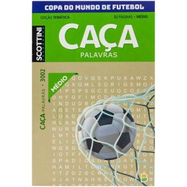 Imagem de Livro - Scottini Temático Caça-palavras COPA DO MUNDO MÉDIO (32p) N.30