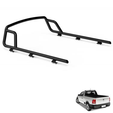 Imagem de Santo Antonio Saveiro 2010 a 2016 Cabine Simples Preto Com Corrimão