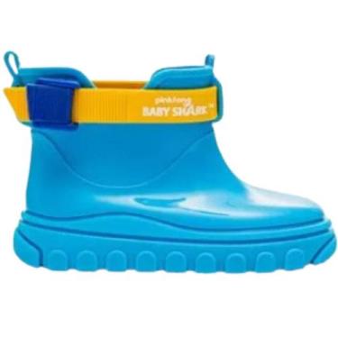 Imagem de Bota disney baby shark ref: 23068 infantil - GRENDENE, Azul, Amarelo, 