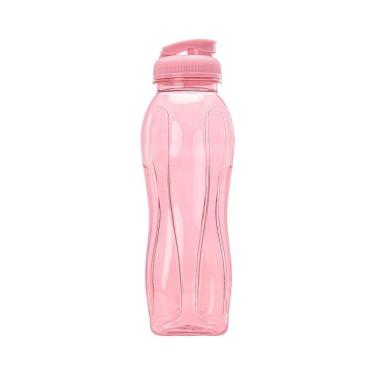 Imagem de Garrafa De água Com Tampa E Bico 1 Litro Rosa