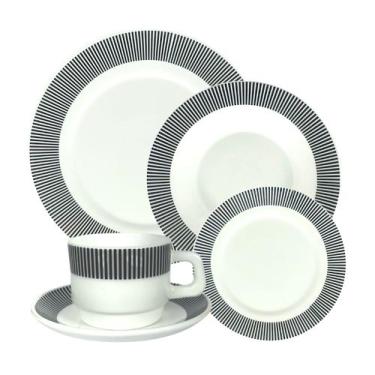 Imagem de Conjunto Aparelho De Jantar Lisboa Em Opaline Mesa 20 Peças - Haüskraf