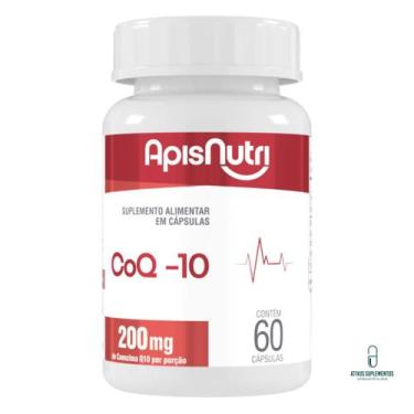 Imagem de COQ10 200mg 60 cápsulas APISNUTRI