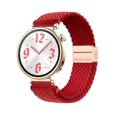 Imagem de Pulseira Magnética Trançada De 18mm 22mm Para HUAWEI WATCH GT 4/5/6 41