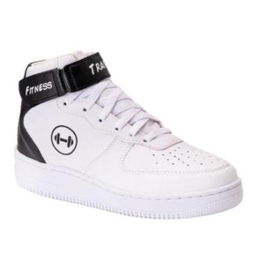 Imagem de Tênis Sneakers Botinha Treino Academia Fitness Esportivo Classek Cor:;Tamanho:34;Gênero...