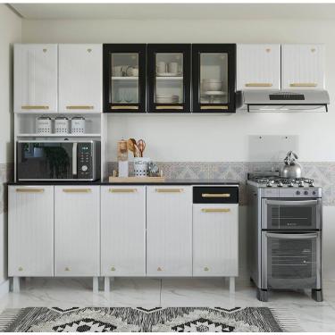 Imagem de Cozinha de Aço Compacta Telasul Diamante 4Pçs C/ Kit