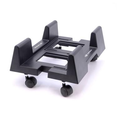 Imagem de Suporte para CPU SC-20BK com Ajuste para Diversos Tamanhos e Base Plástica com Rodízios...